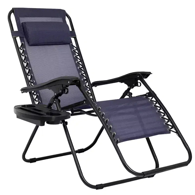 Foldable Zero Gravity Chair Lounge Patio Chaise