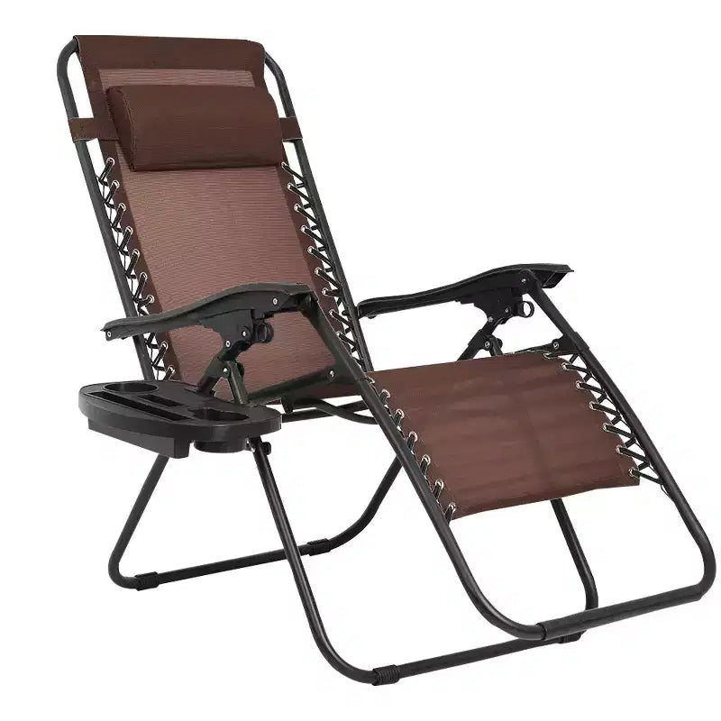 Foldable Zero Gravity Chair Lounge Patio Chaise
