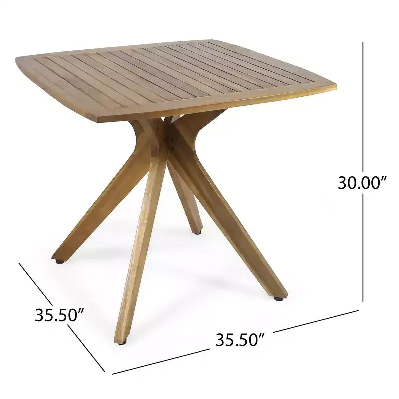 Outdoor Acacia Wood Dining Table