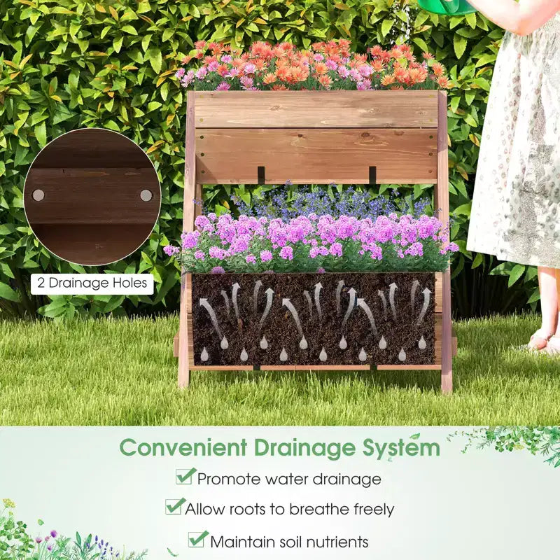 Vertical Raised Garden bed