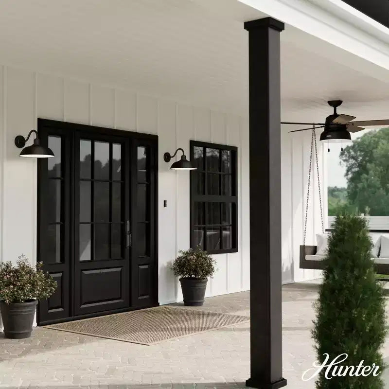 Outdoor Wall Light Matte Black