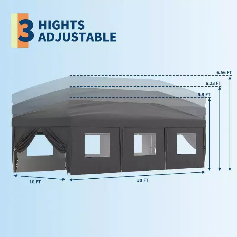 Multi-Use Outdoor Pop Up Canopy