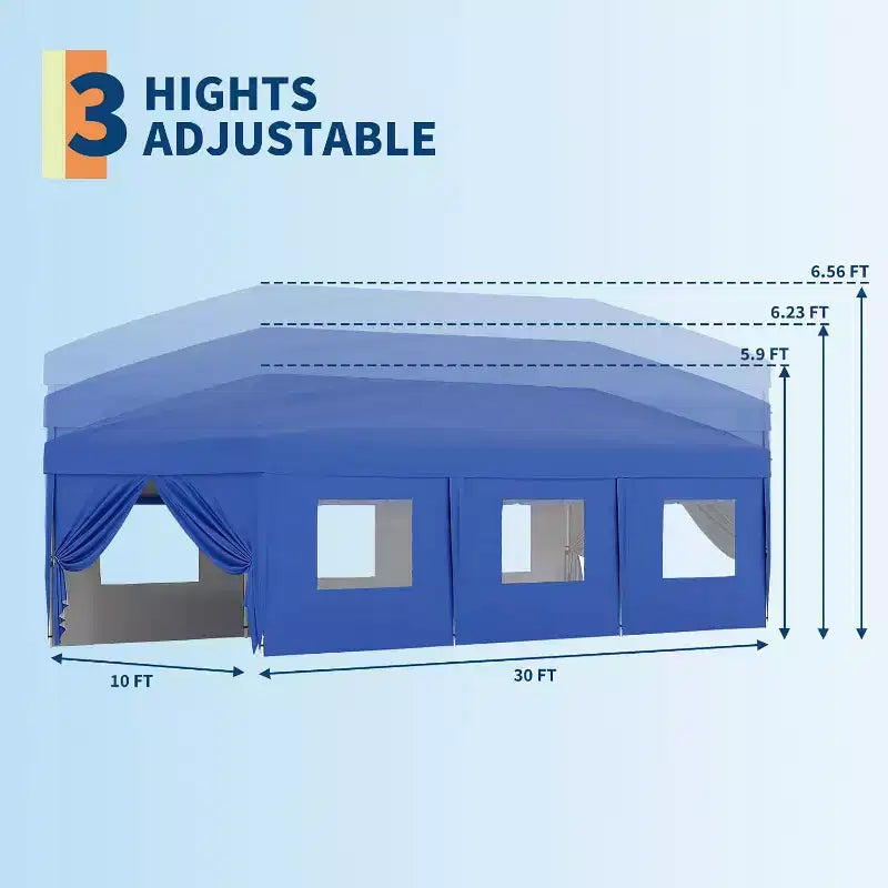 Multi-Use Outdoor Pop Up Canopy