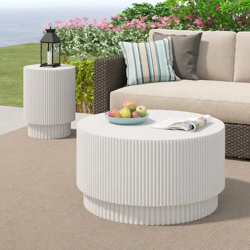 Barrel Coffee Table