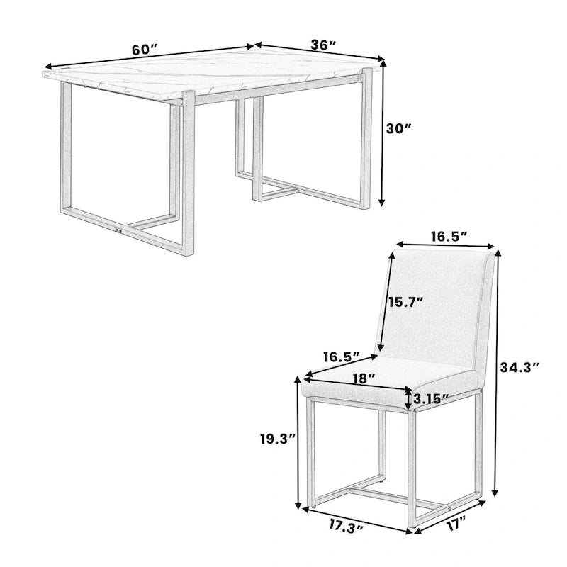 Modern Rectangular Dining
