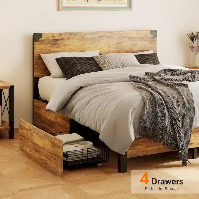 Metal Platform Bed Frame