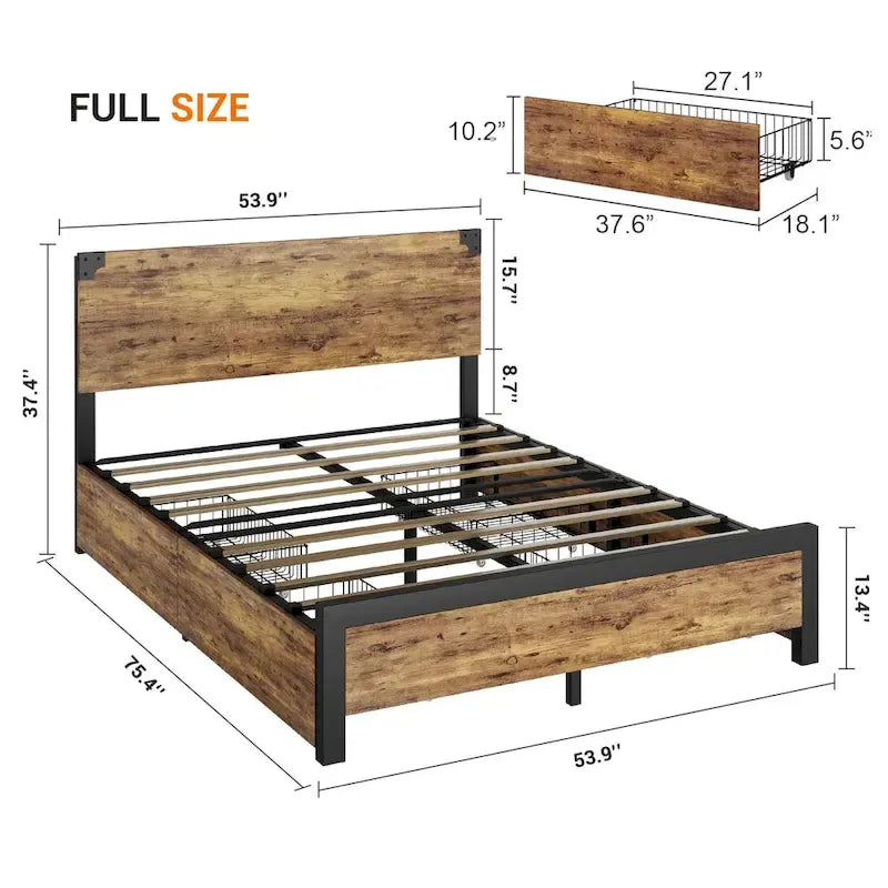 Metal Platform Bed Frame