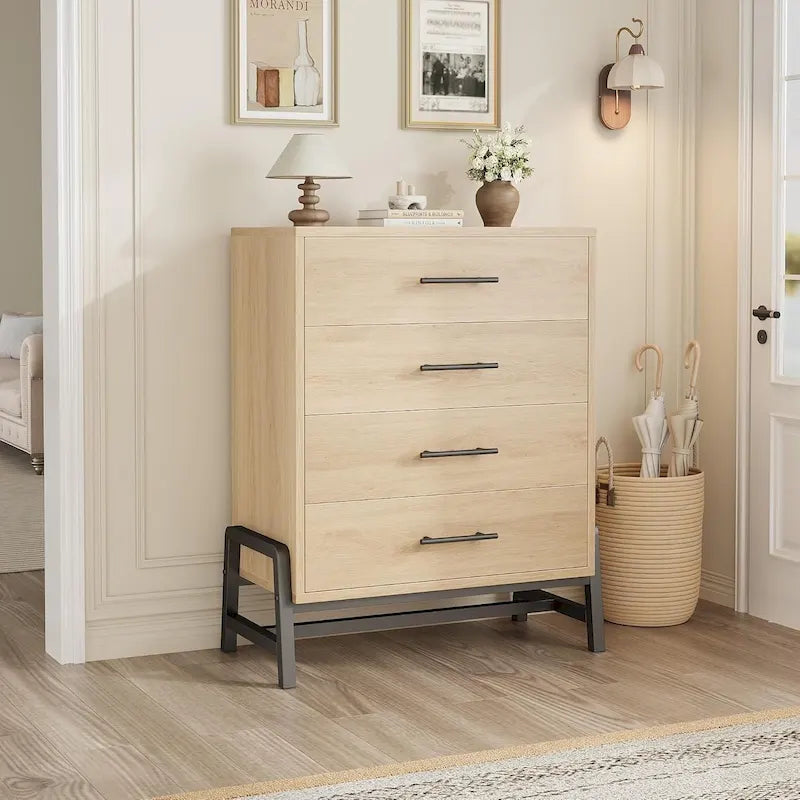 Tall Drawer Dresser with Storage Freestanding