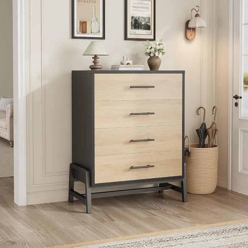 Tall Drawer Dresser with Storage Freestanding