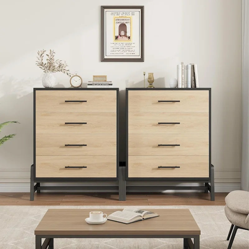 Tall Drawer Dresser with Storage Freestanding