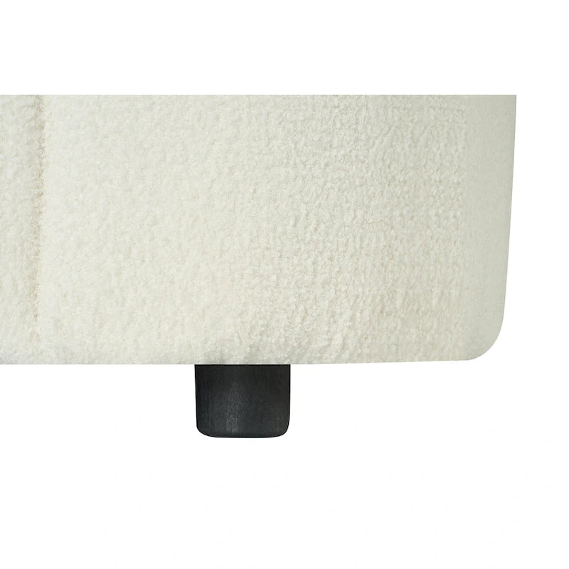 Boucle Curved  Sofa