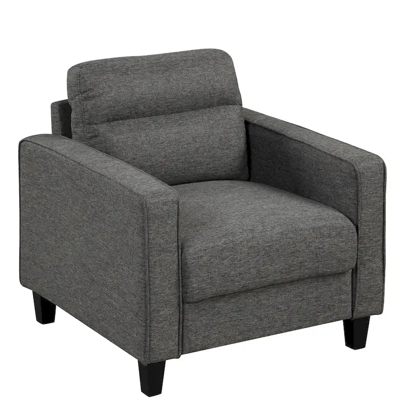 Upholstered Fabric Single Sofa Chair
