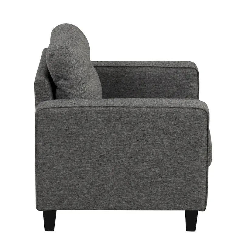 Upholstered Fabric Single Sofa Chair