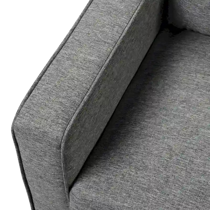 Upholstered Fabric Single Sofa Chair