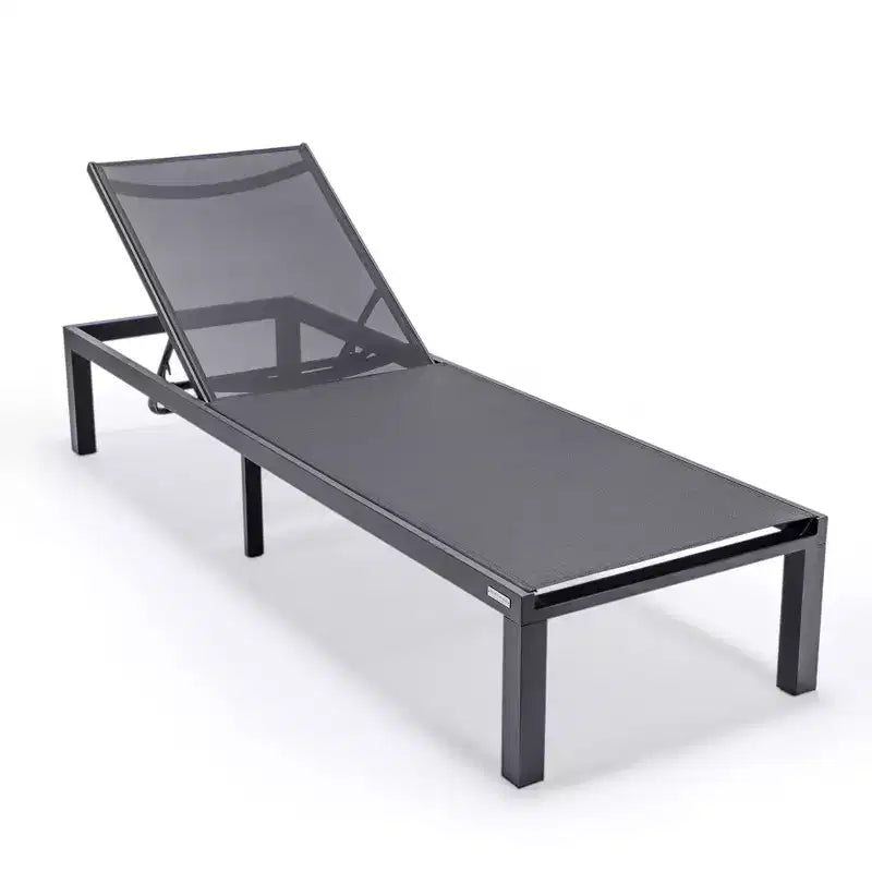 Patio Sling Chaise Lounge Chair