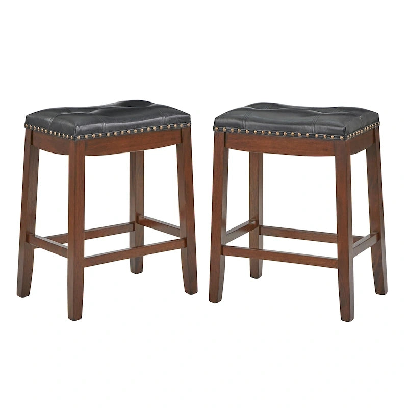 Padded Bar Height Saddle Stools