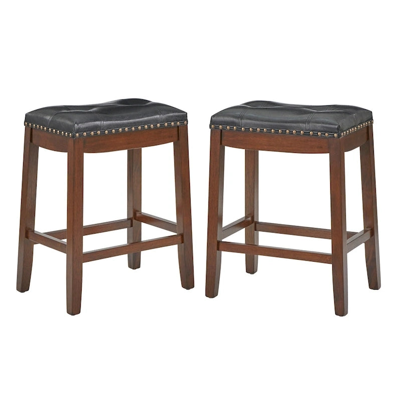 Padded Bar Height Saddle Stools