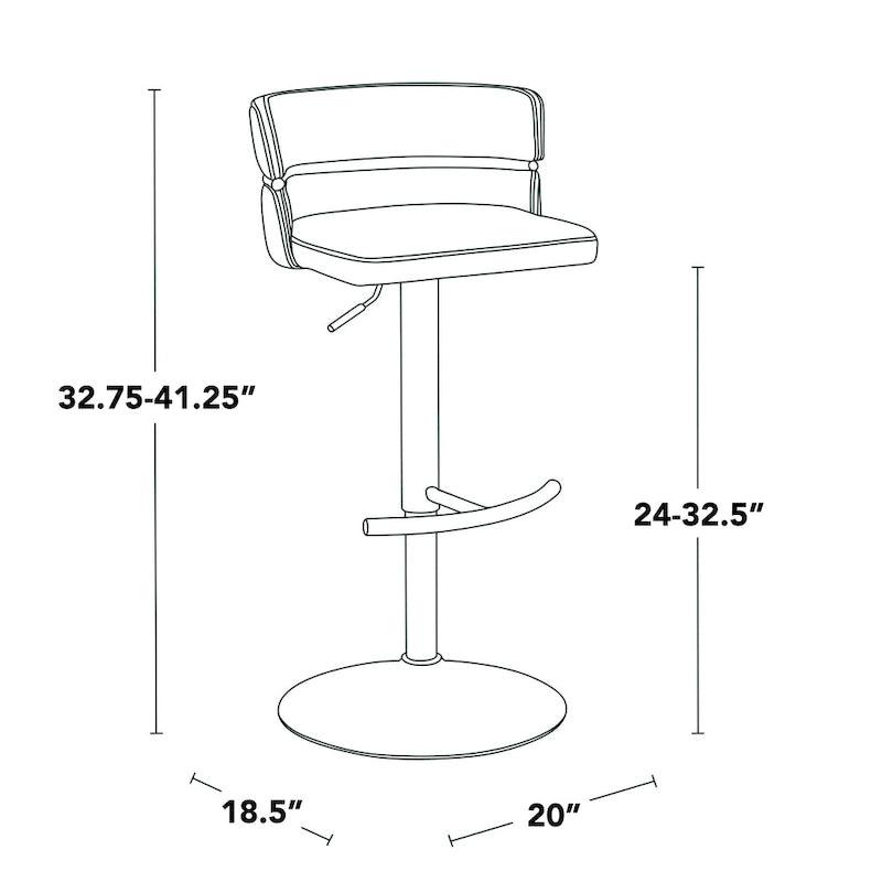 Adjustable Bar Stool