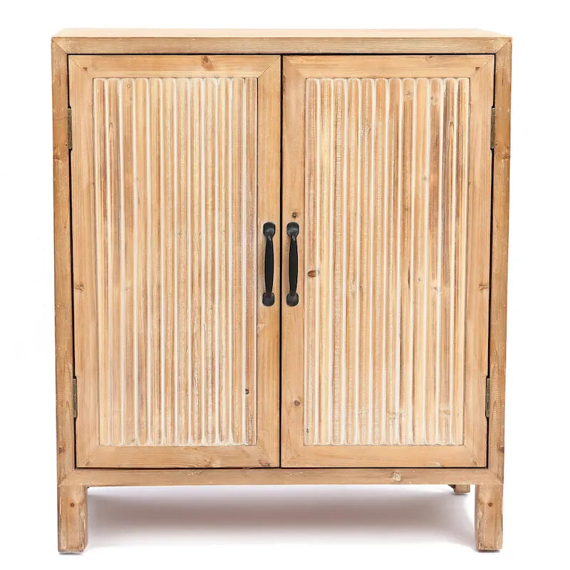 Farmhouse Panel 2-Door Cabinet