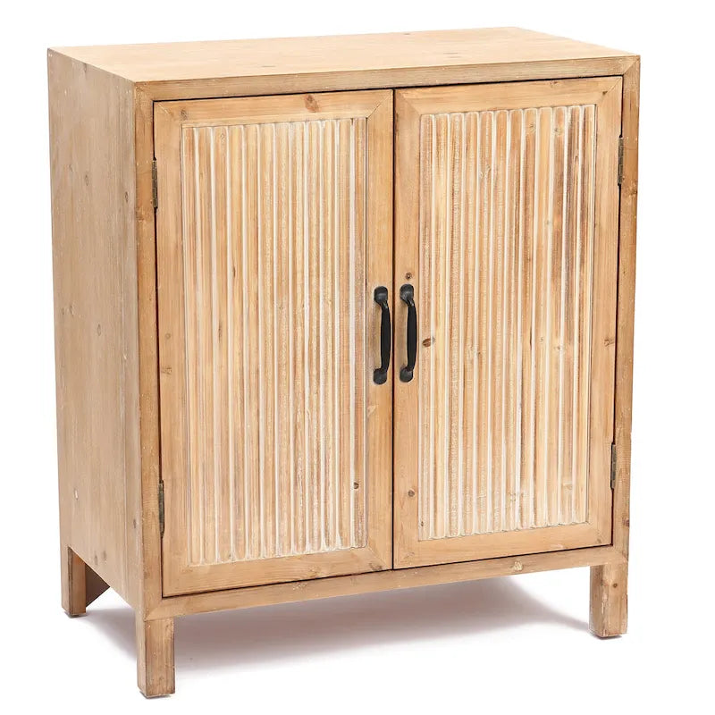 Farmhouse Panel 2-Door Cabinet