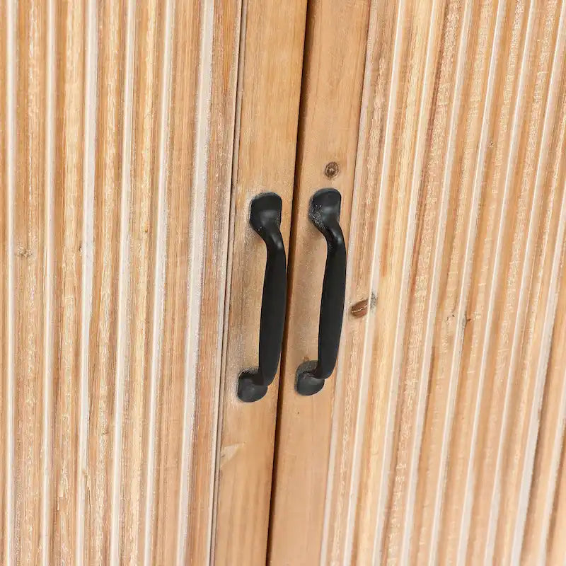 Farmhouse Panel 2-Door Cabinet