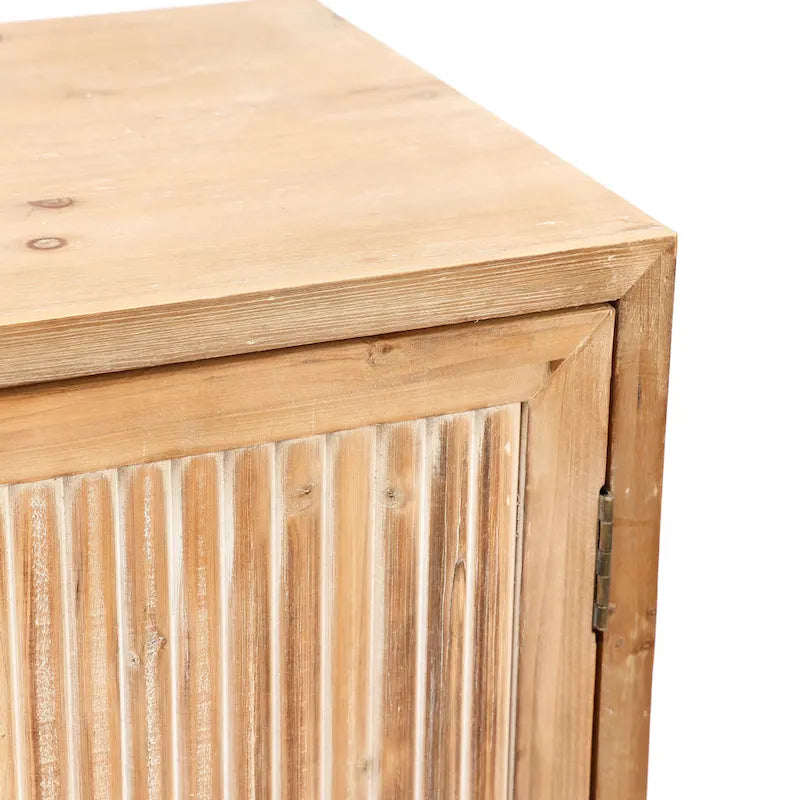 Farmhouse Panel 2-Door Cabinet
