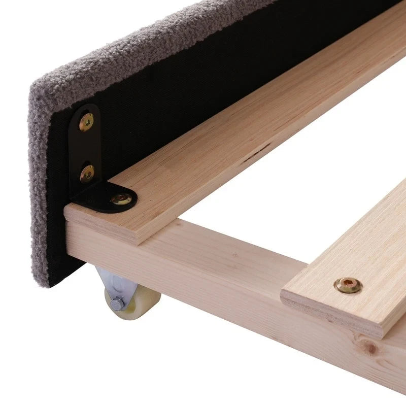 Teddy Fleece  Upholstered Daybed