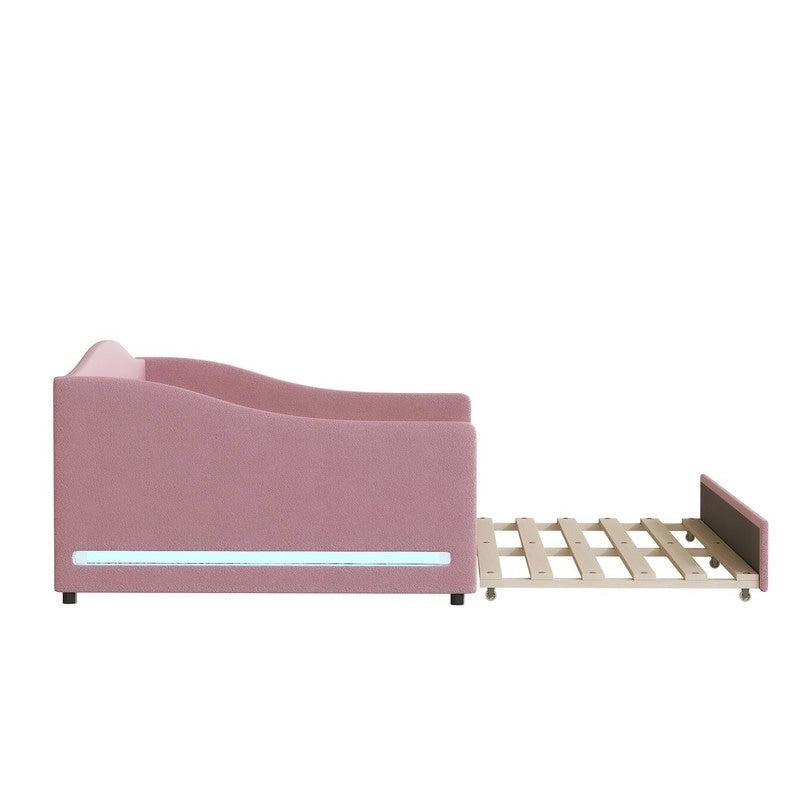 Teddy Fleece  Upholstered Daybed