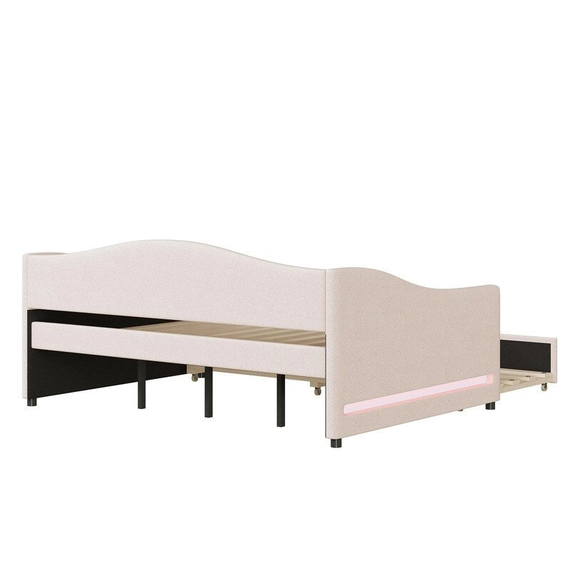 Teddy Fleece  Upholstered Daybed