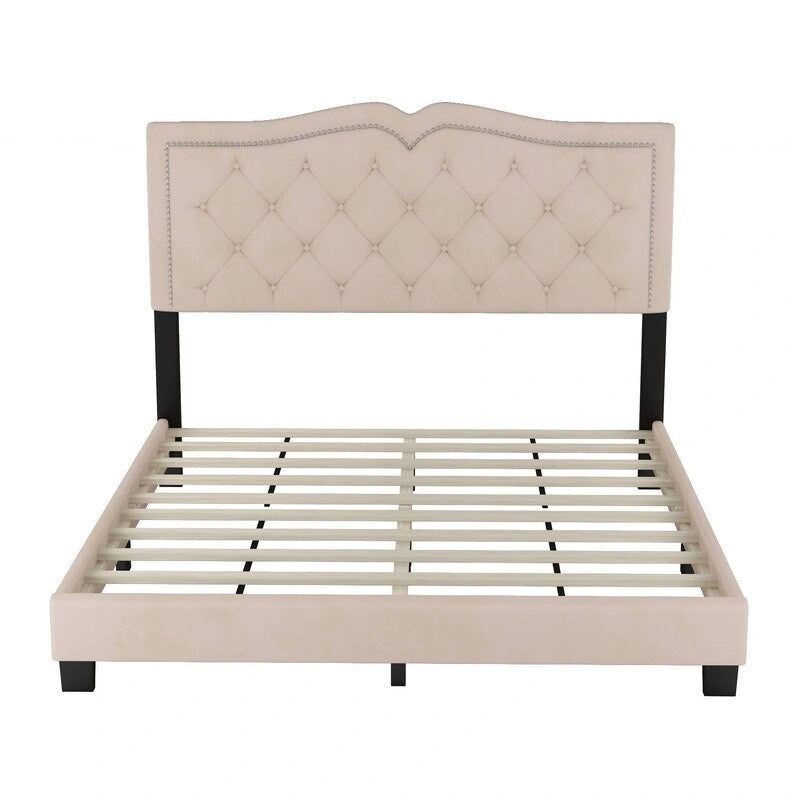 Queen Size Upholstered Bed