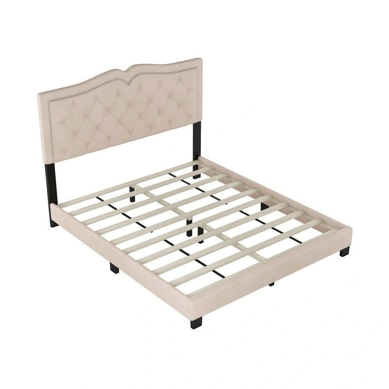 Queen Size Upholstered Bed
