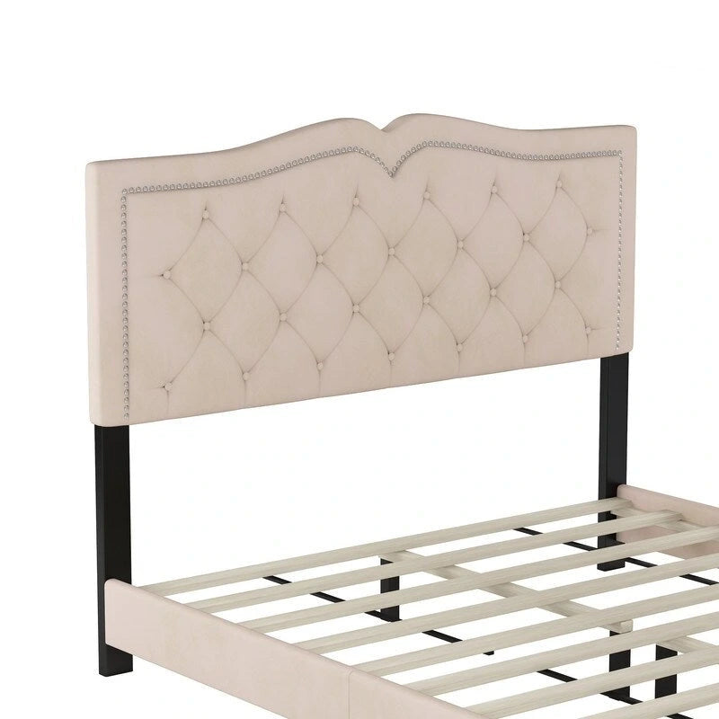 Queen Size Upholstered Bed