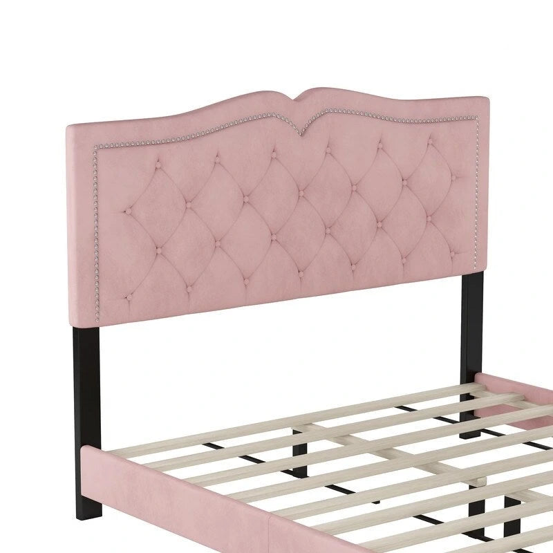 Queen Size Upholstered Bed