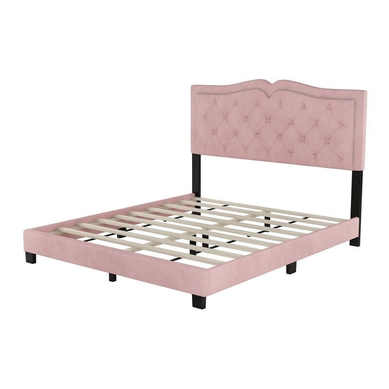 Queen Size Upholstered Bed