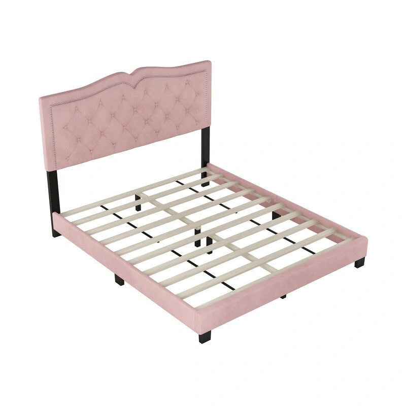 Queen Size Upholstered Bed