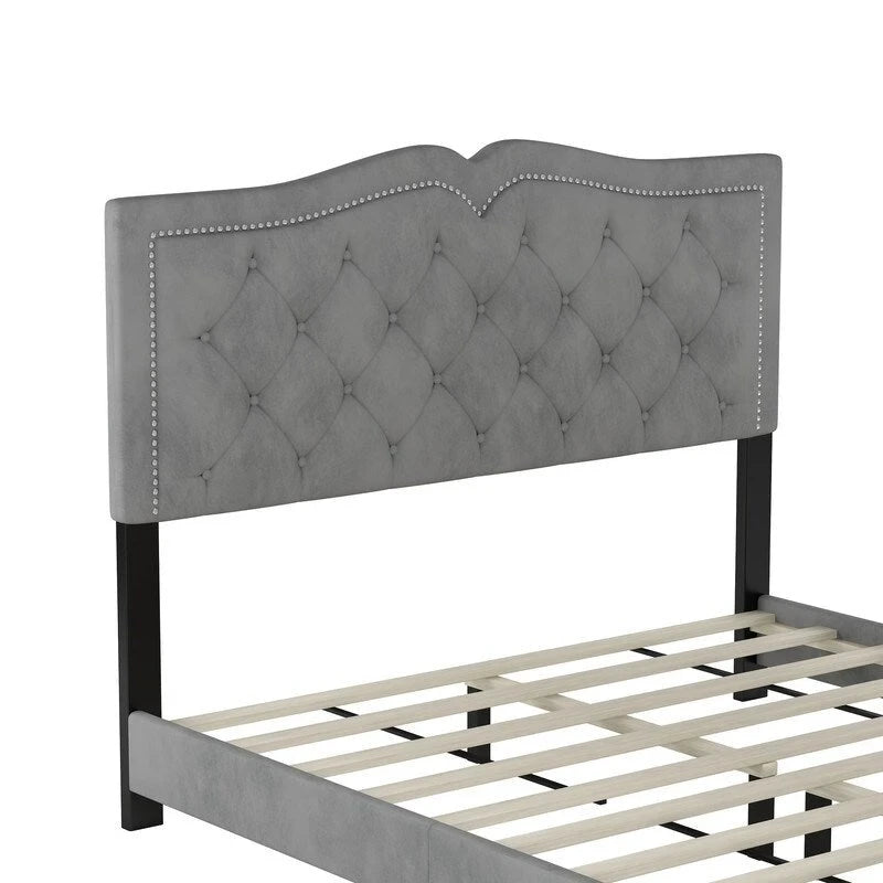 Queen Size Upholstered Bed
