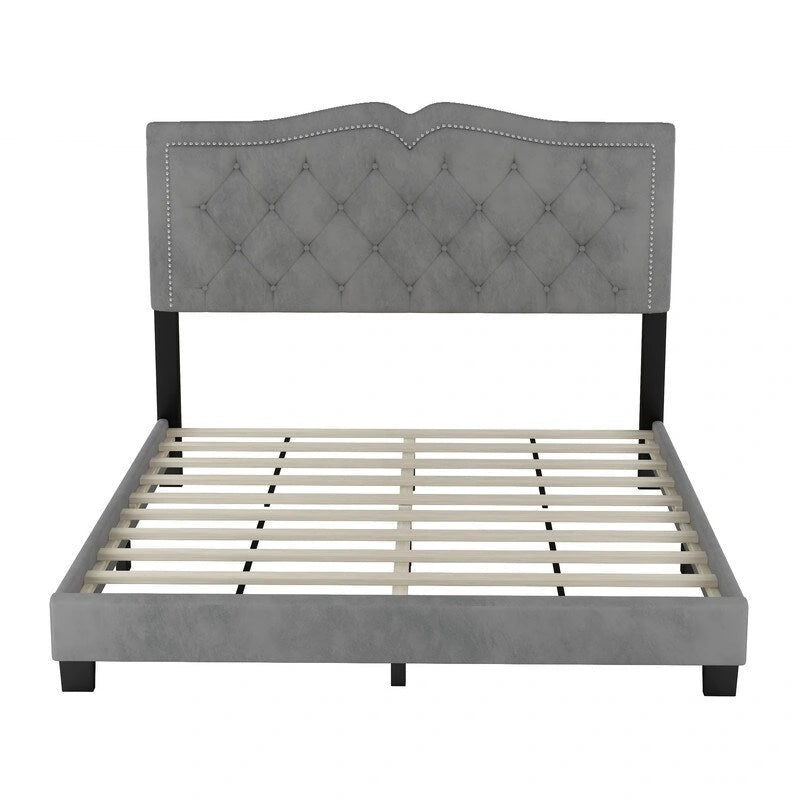 Queen Size Upholstered Bed