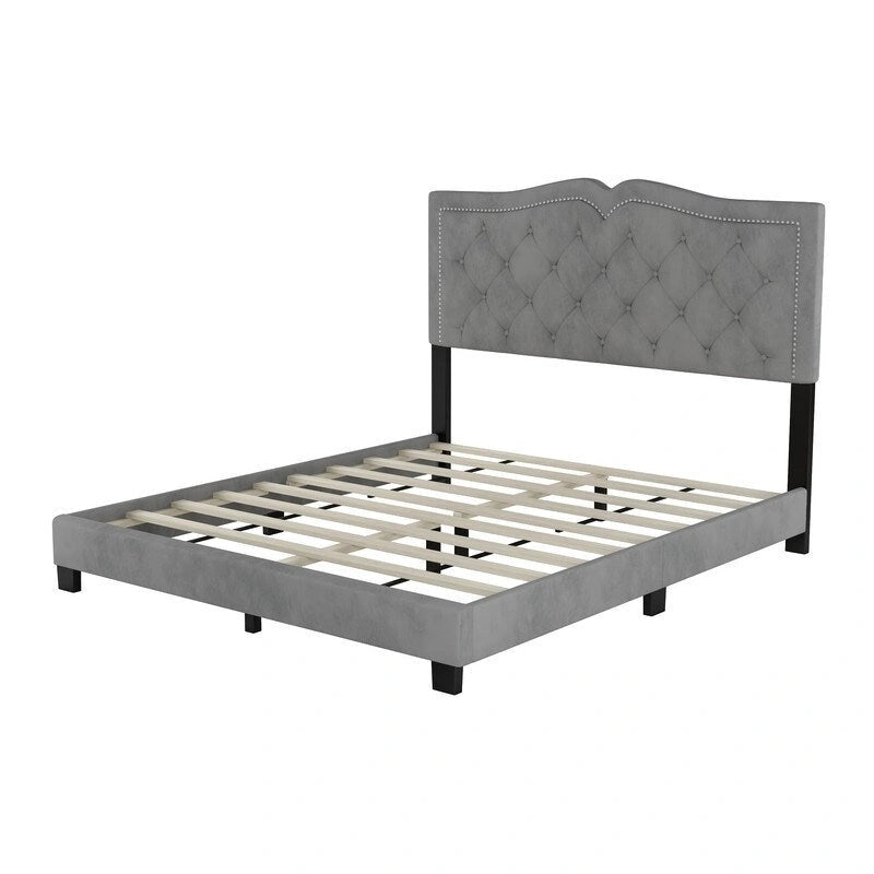 Queen Size Upholstered Bed
