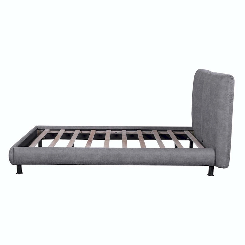 Queen Size Polyester Platform Bed