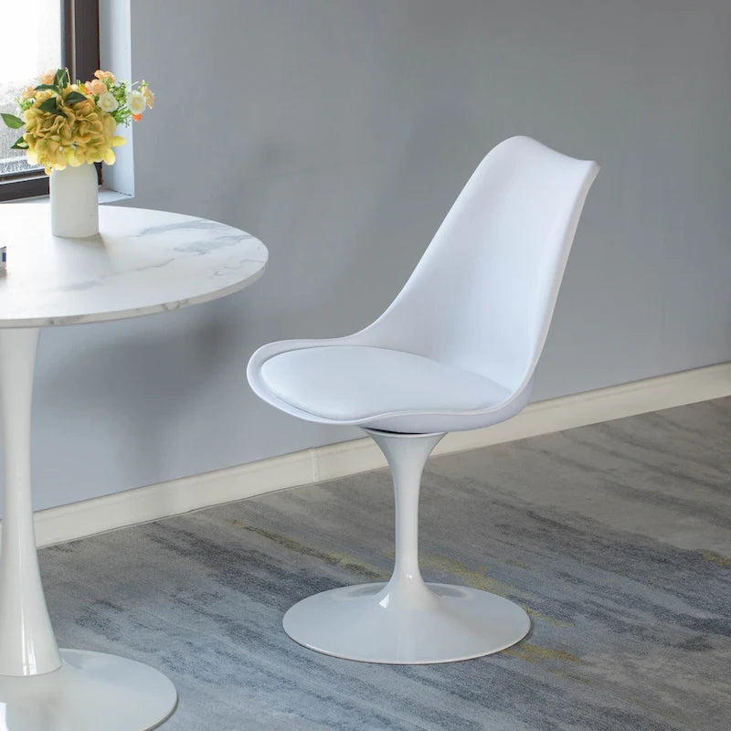 Mid-Century Modern Swivel Tulip Side Chair