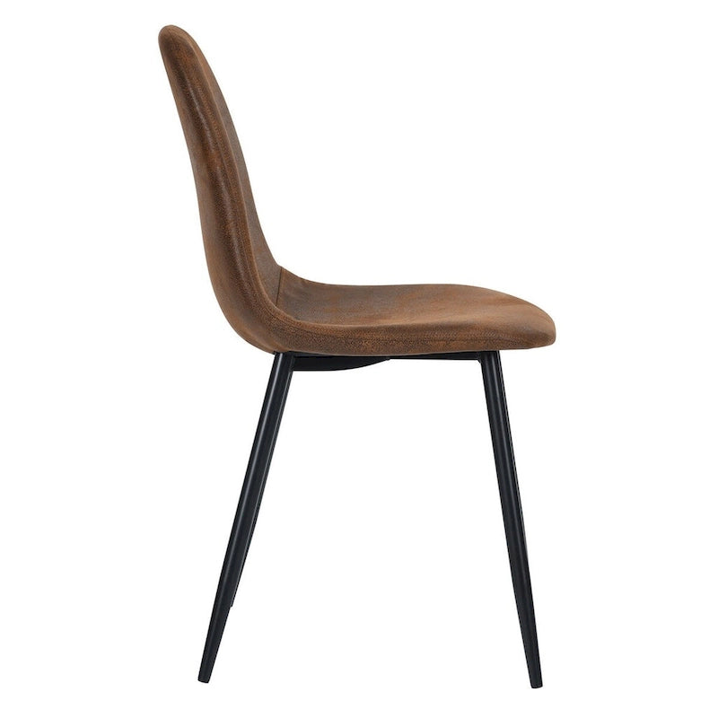Dining Chairs Suede Side Accent Chairs