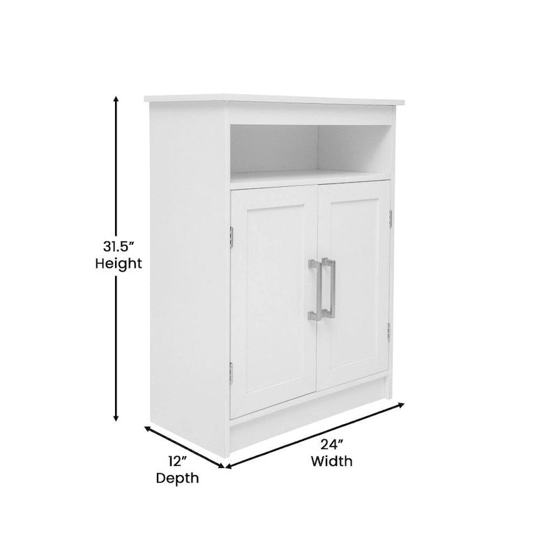 Floor Cabinet Storage Organizer