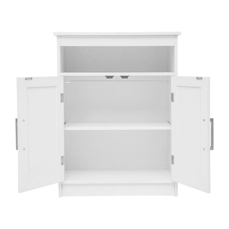 Floor Cabinet Storage Organizer